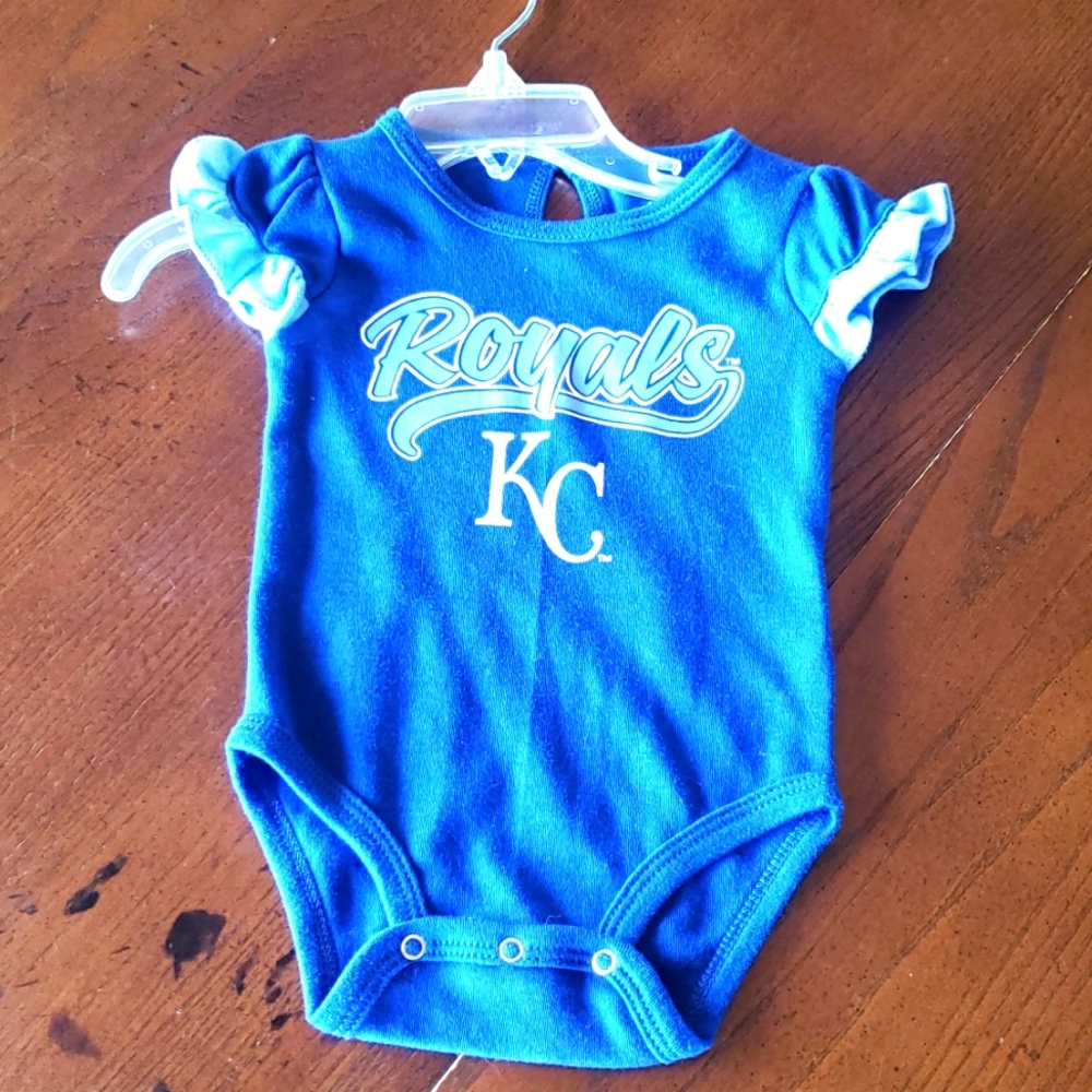 KC Royals onesie.